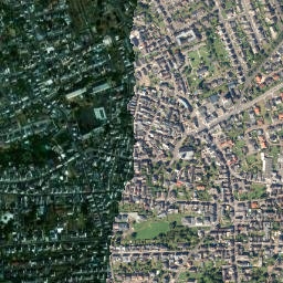 Ochtendung map(satellite map)