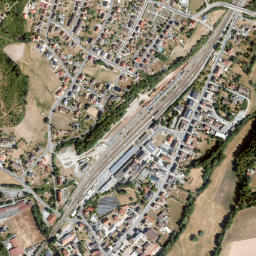 Pressig map(satellite map)