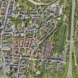 Bytom map(satellite map)