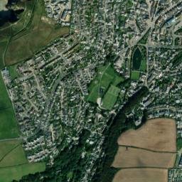 Perranporth map(satellite map)