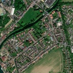 Courchelettes map(satellite map)