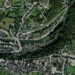 Thuin map(satellite map)