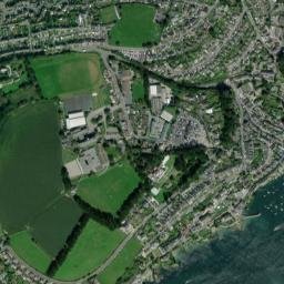 Fowey map(satellite map)
