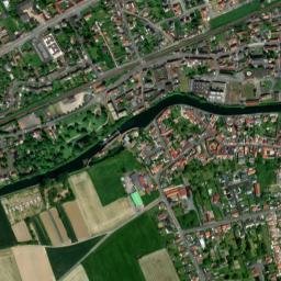 Brebières map(satellite map)