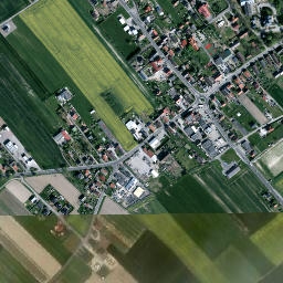 Większyce map(satellite map)