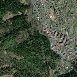 Merklín map(satellite map)