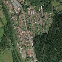 Kraslice map(satellite map)