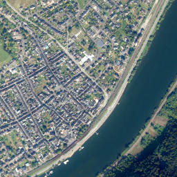 Winningen map(satellite map)