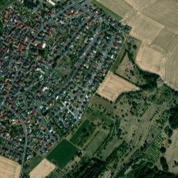 Glauburg map(satellite map)
