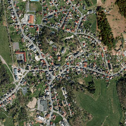 Neuhaus-Schierschnitz map(satellite map)