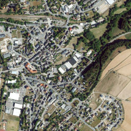 Selbitz map(satellite map)