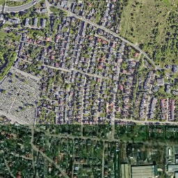 Czeladź map(satellite map)