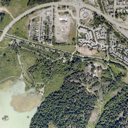 Pemberton map(satellite map)