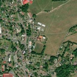 Hranice map(satellite map)