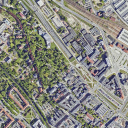 Gliwice map(satellite map)