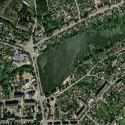 Slavuta map(satellite map)
