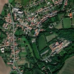 Klobuky map(satellite map)