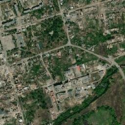 Vovchans’k map(satellite map)