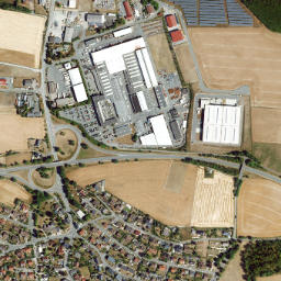 Döhlau map(satellite map)