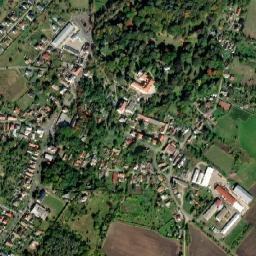 Loučeň map(satellite map)