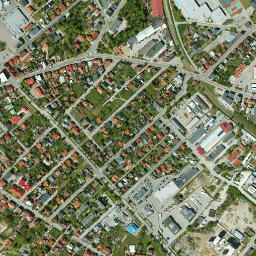 Mielec map(satellite map)