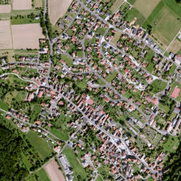 Burkardroth map(satellite map)