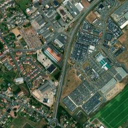 Beaurains map(satellite map)