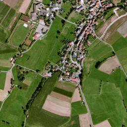 Schondra map(satellite map)