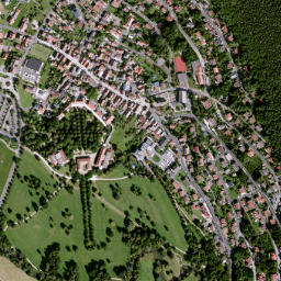 Bad Bocklet map(satellite map)