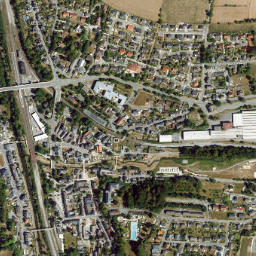 Oberkotzau map(satellite map)