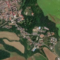 Měcholupy map(satellite map)
