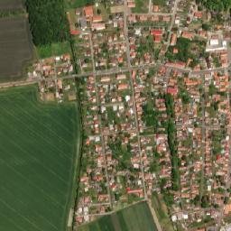 Křinec map(satellite map)
