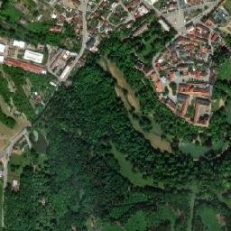Opočno map(satellite map)