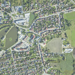 Kazimierza Wielka map(satellite map)