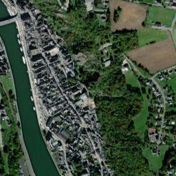 Dinant map(satellite map)