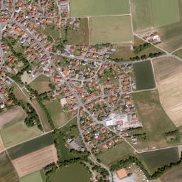 Sulzfeld map(satellite map)