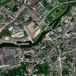 Hautmont map(satellite map)