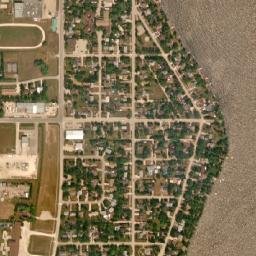 Lac du Bonnet map(satellite map)