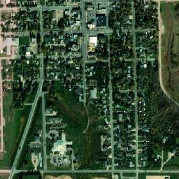 Minnedosa map(satellite map)