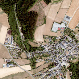 Presseck map(satellite map)