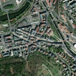 Karlovy Vary map(satellite map)
