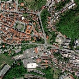 Slaný map(satellite map)