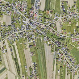 Paniówki map(satellite map)
