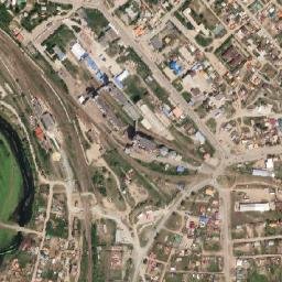 Sühbaatar map(satellite map)