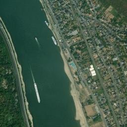 Kamp-Bornhofen map(satellite map)