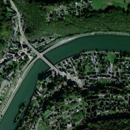 Hastière-Lavaux map(satellite map)