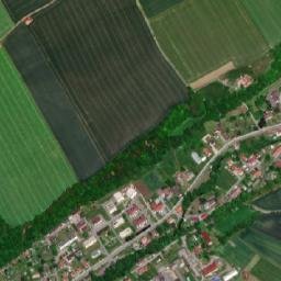 Kvasiny map(satellite map)