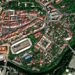 Hradec Králové map(satellite map)