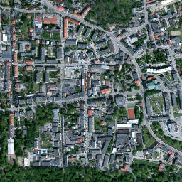 Głubczyce map(satellite map)