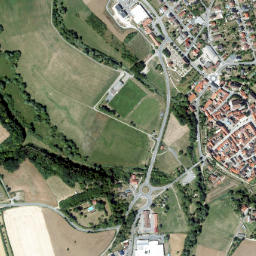 Seßlach map(satellite map)